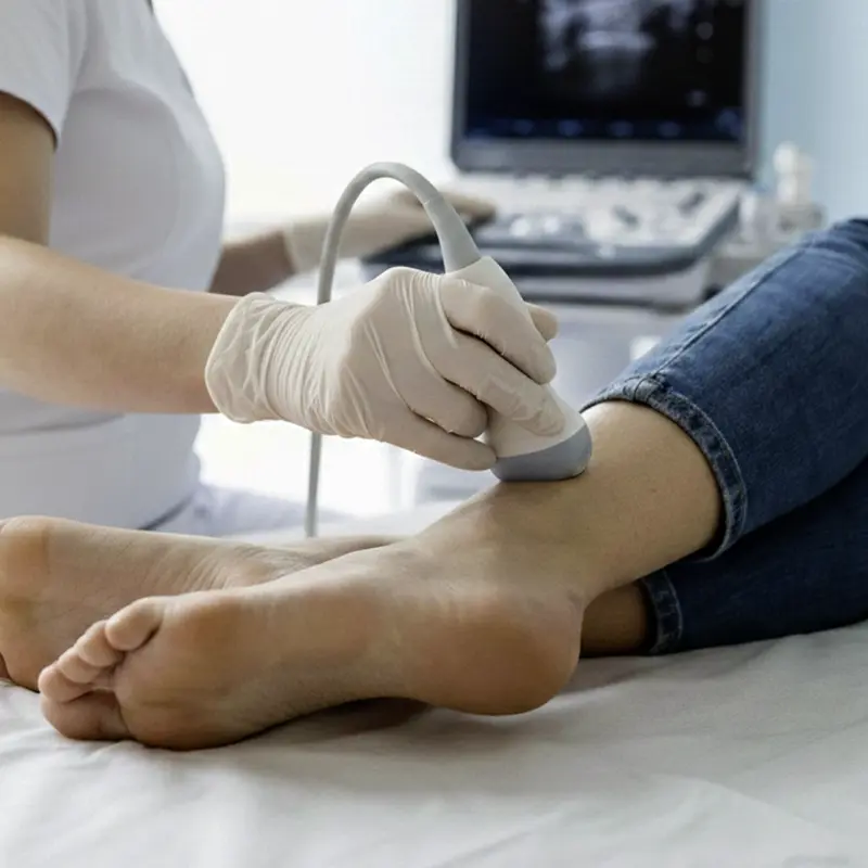 Tendinopatía. Exploración mediante ecografía.